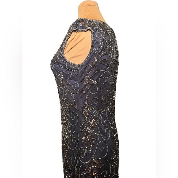 Pisarro Nights navy beaded size 4P - Picture 4 of 12